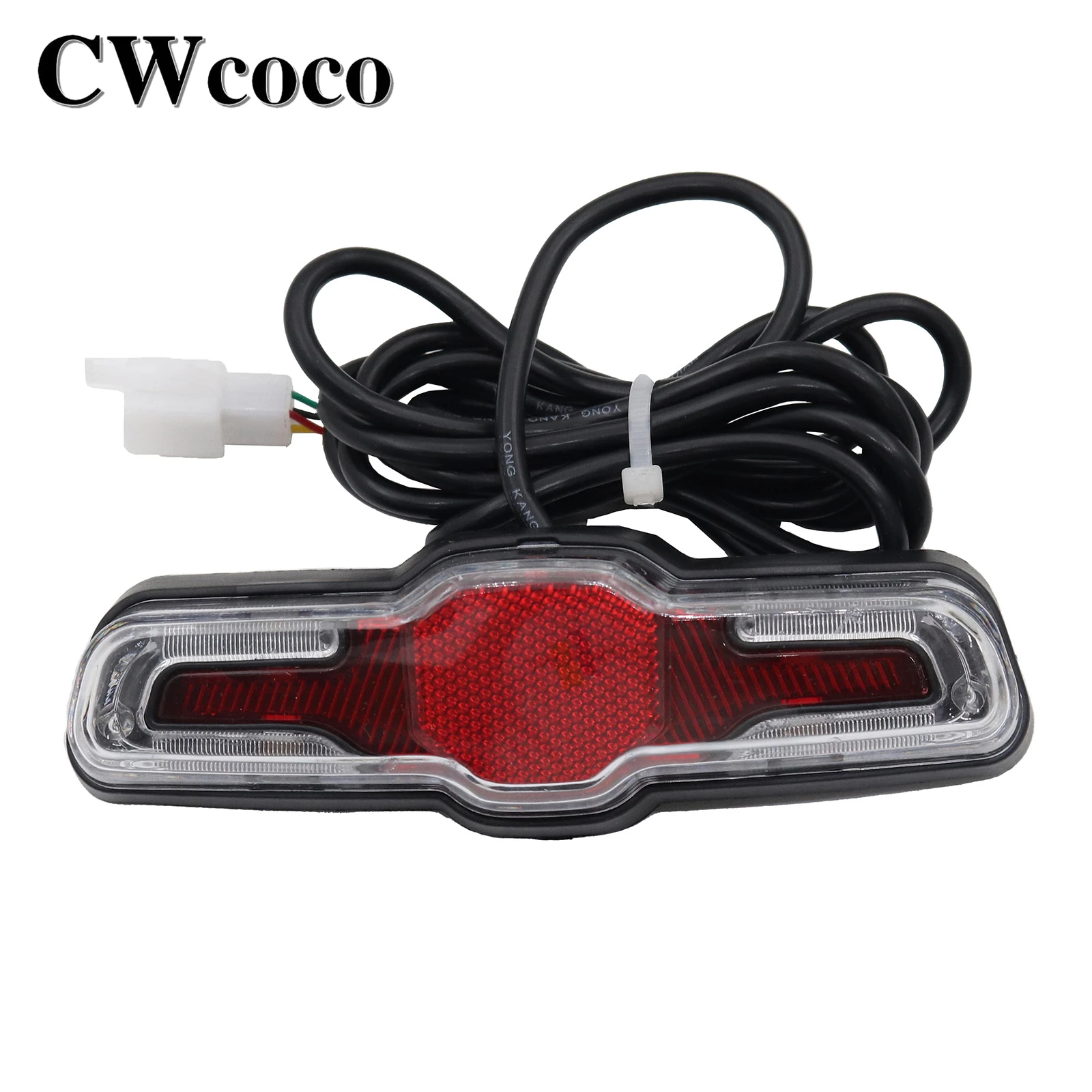 60V Led Tail Light Turn Light Night Warning Light For CItycoco Electric Scooter Harley Electric Scooter Parts