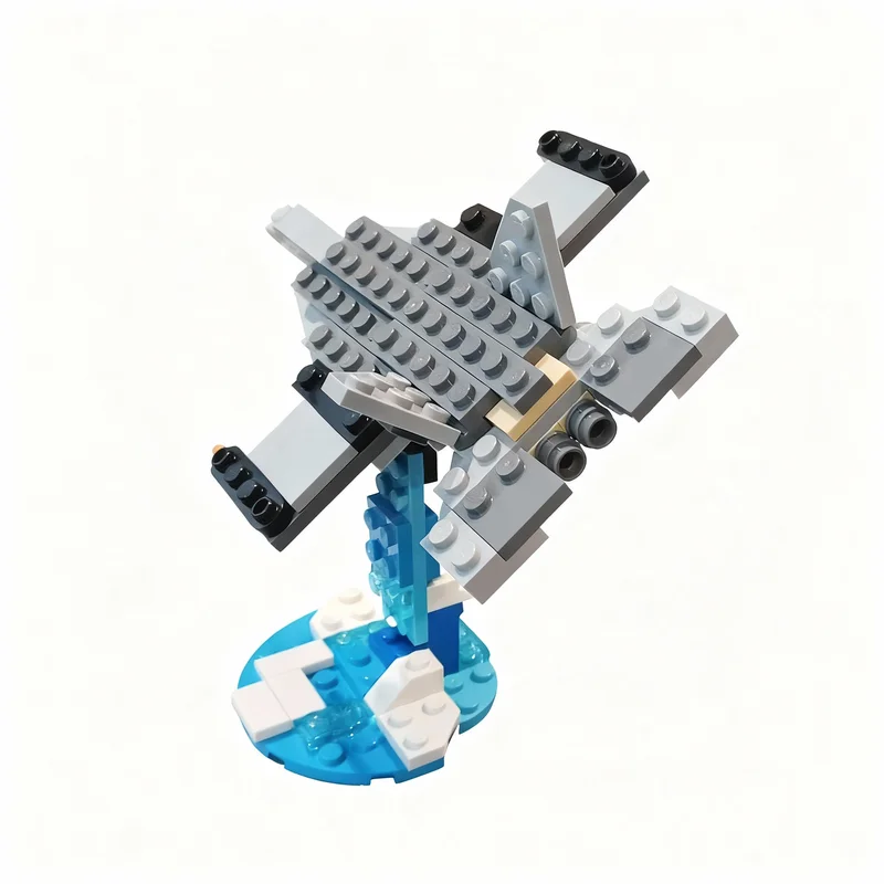 139pcs MOC F A Super Hornet Aka Rhino Model Building Blocks Architecture DIY Christmas Gifts Toys Idea Education Creative