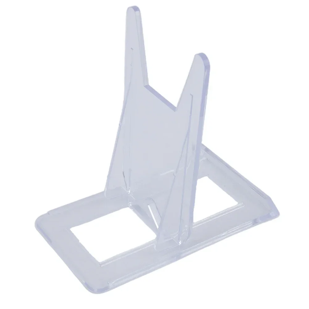 2/5/10pcs Acrylic Display Stand Adjustable Display Rack Exhibitions Shelf For Home Museum Retail Store School Office Bookstore