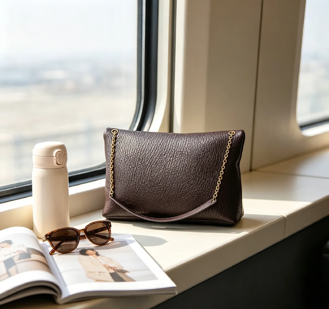 Retro Office Designer Style Female Handbag Vintage Matte PU Leather Shoulder Bag Antique‑tone Metal Hardware Crossbody Bag Multi‑divider Pockets For Retro Style Work Commute Dating Bookstore Shopping Ladies Removable Adjustable Strap Purse