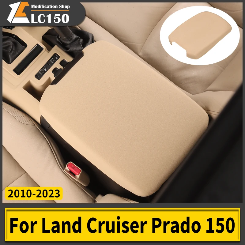 For 2010-2023 Toyota Land Cruiser Prado LC150 J150 Center Console Armrest Protective Cover Anti-Scratch Interior Accessories