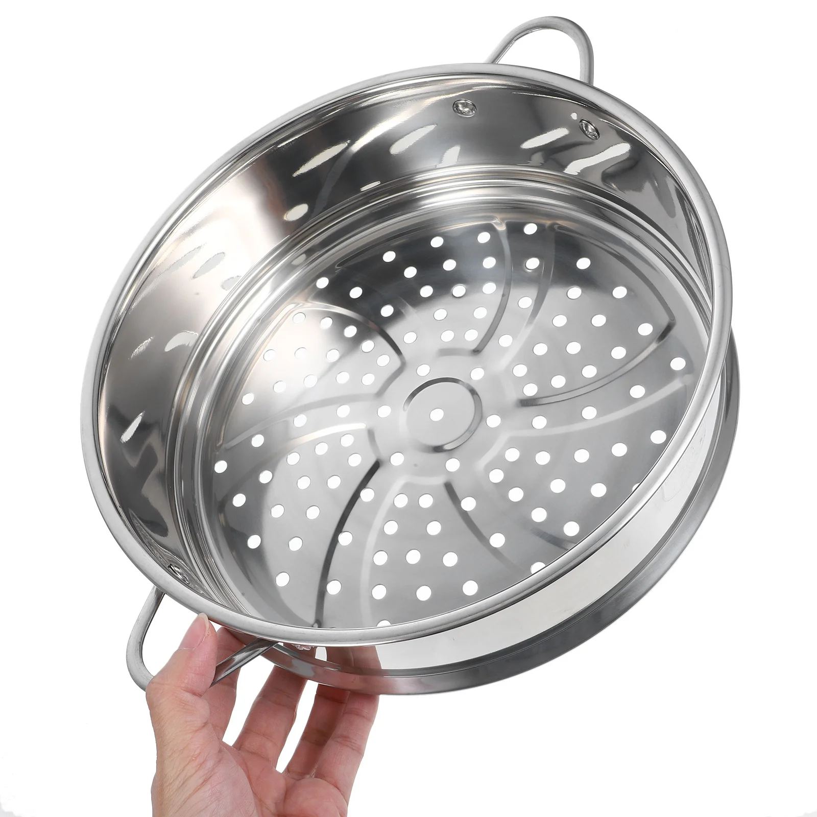 

Stainless Steel Steamer Basket Premium Multi-Functional Kitchen Food Steamer Reusable Household Cooking Steaming Basket