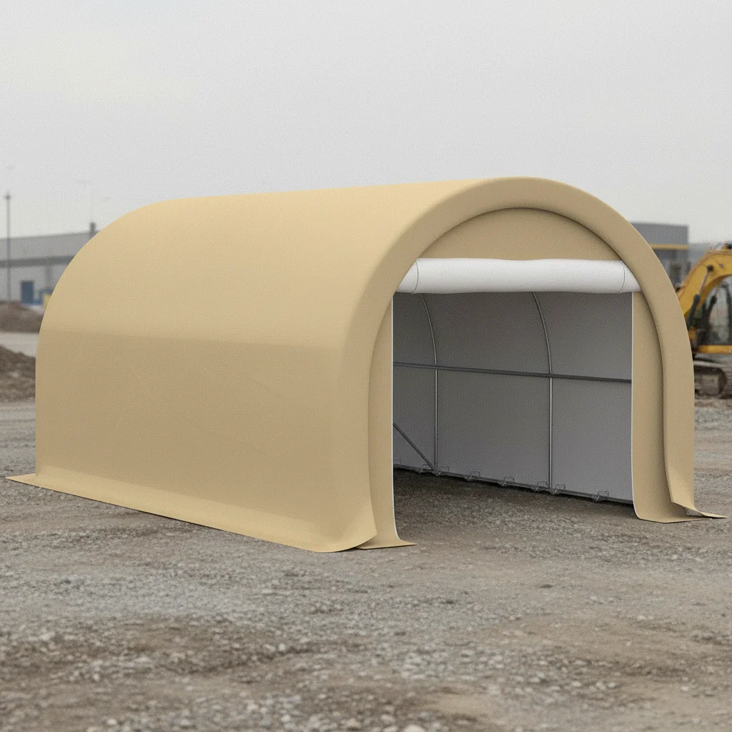 

10x16 Heavy Duty Carport Anti-UV PE Canopy Large Door for Car Truck Boat Bike Garden Outdoor, Custom
