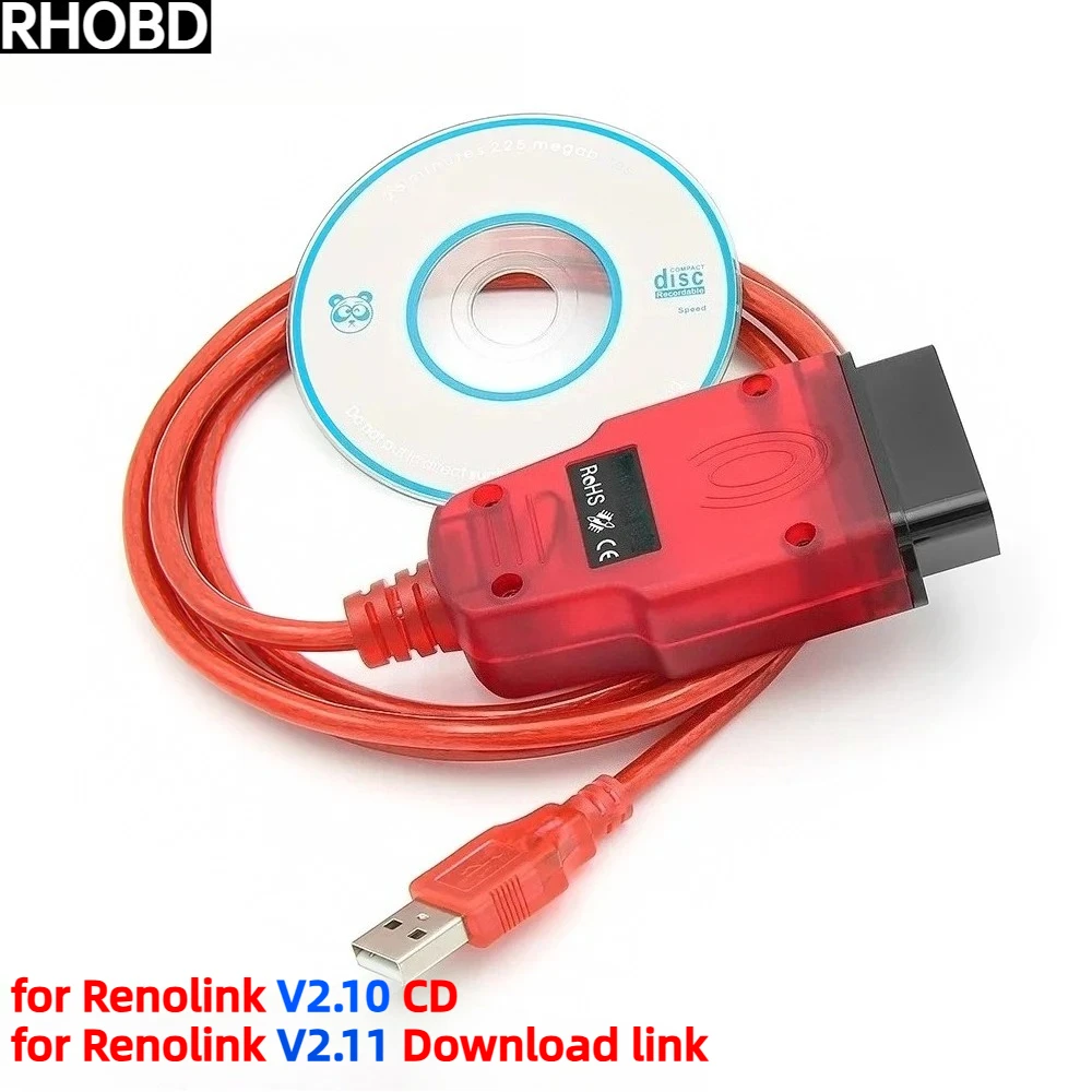 

НОВИНКАЛучший для Renolink V2.10/2.11 для Renault Автомобильная подушка безопасности OBD2 Сброс OBD2 Автомобильные диагностические инструменты ECM UCH Key ECU Programmer Link Tool