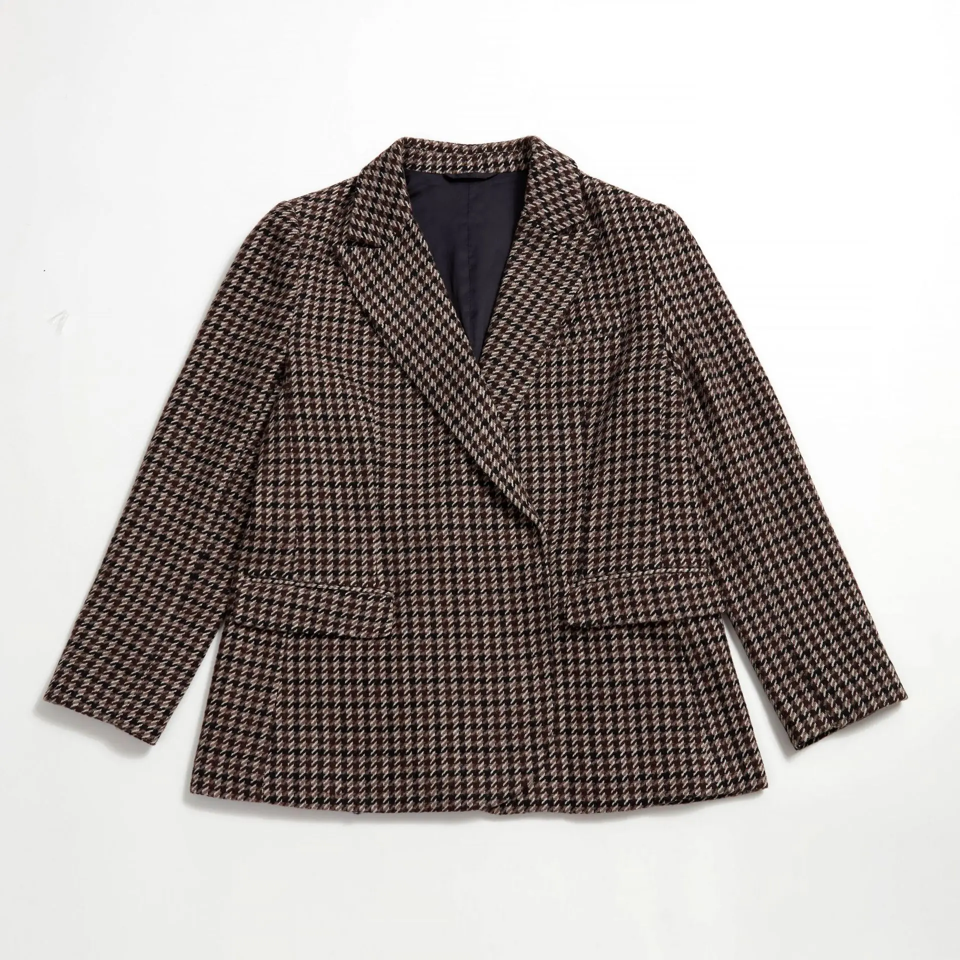 Blazer Woman Autumn And Winter High Quaity New Style Fashionable And Versatile Wool Commuter Casual Blazer Female Top