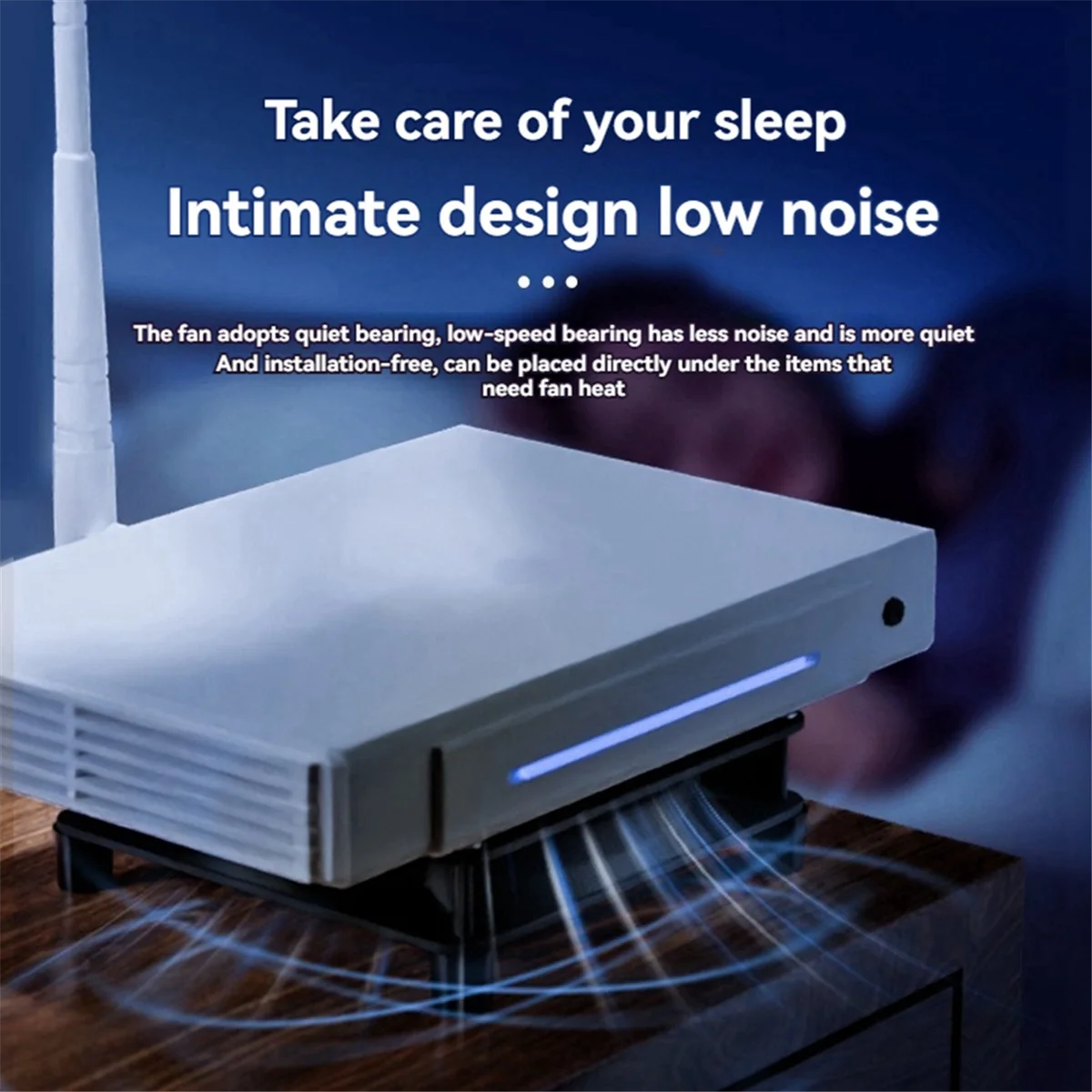 【مخزون】مروحة تبريد USB 5 فولت قوة الرياح القوية تبريد سريع 120 مم مروحة تبريد لجهاز التوجيه PC Cooler TV Box مع غطاء شبكي 1 مروحة