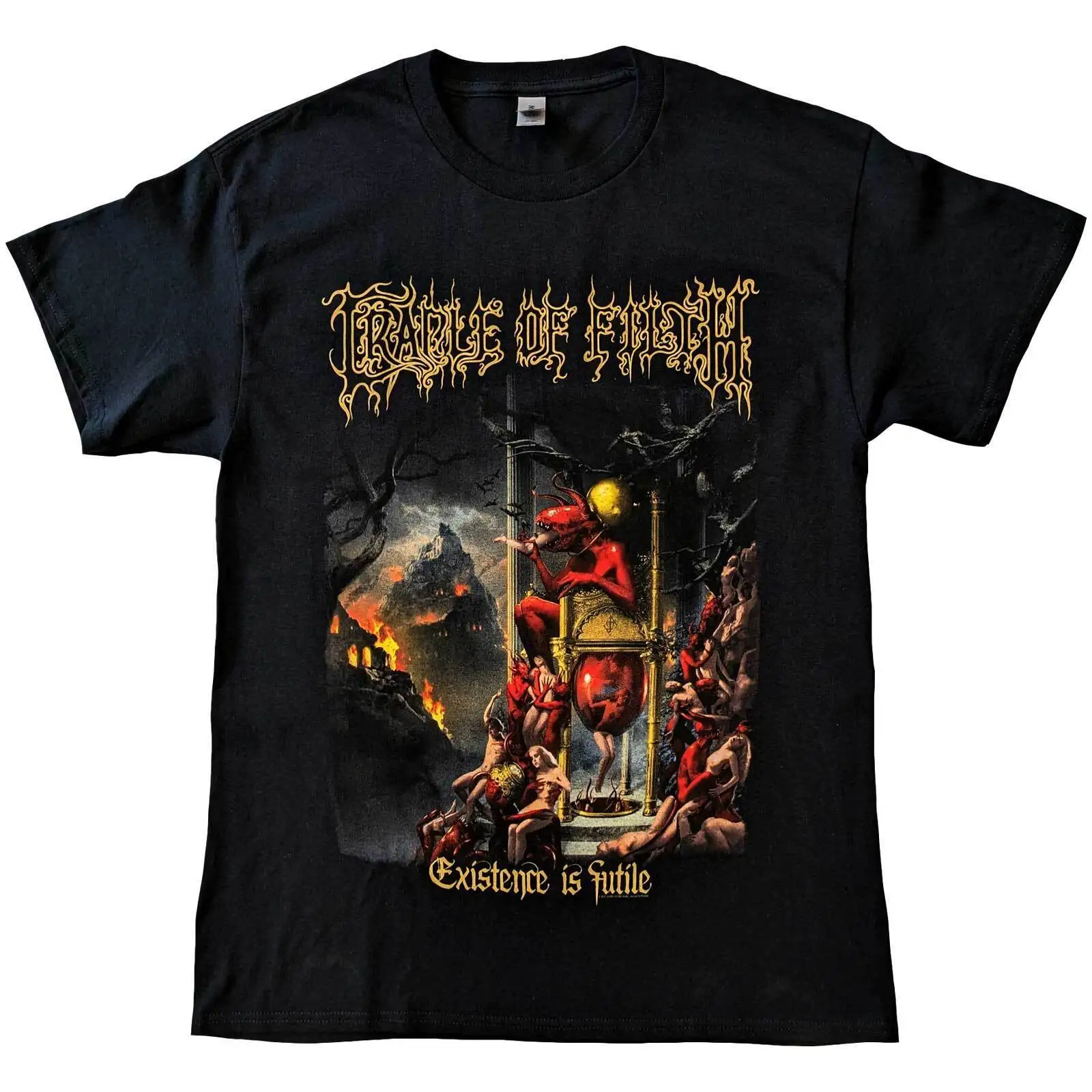 Cradle Of Filth Existence Is Futile Official T Shirt Mens