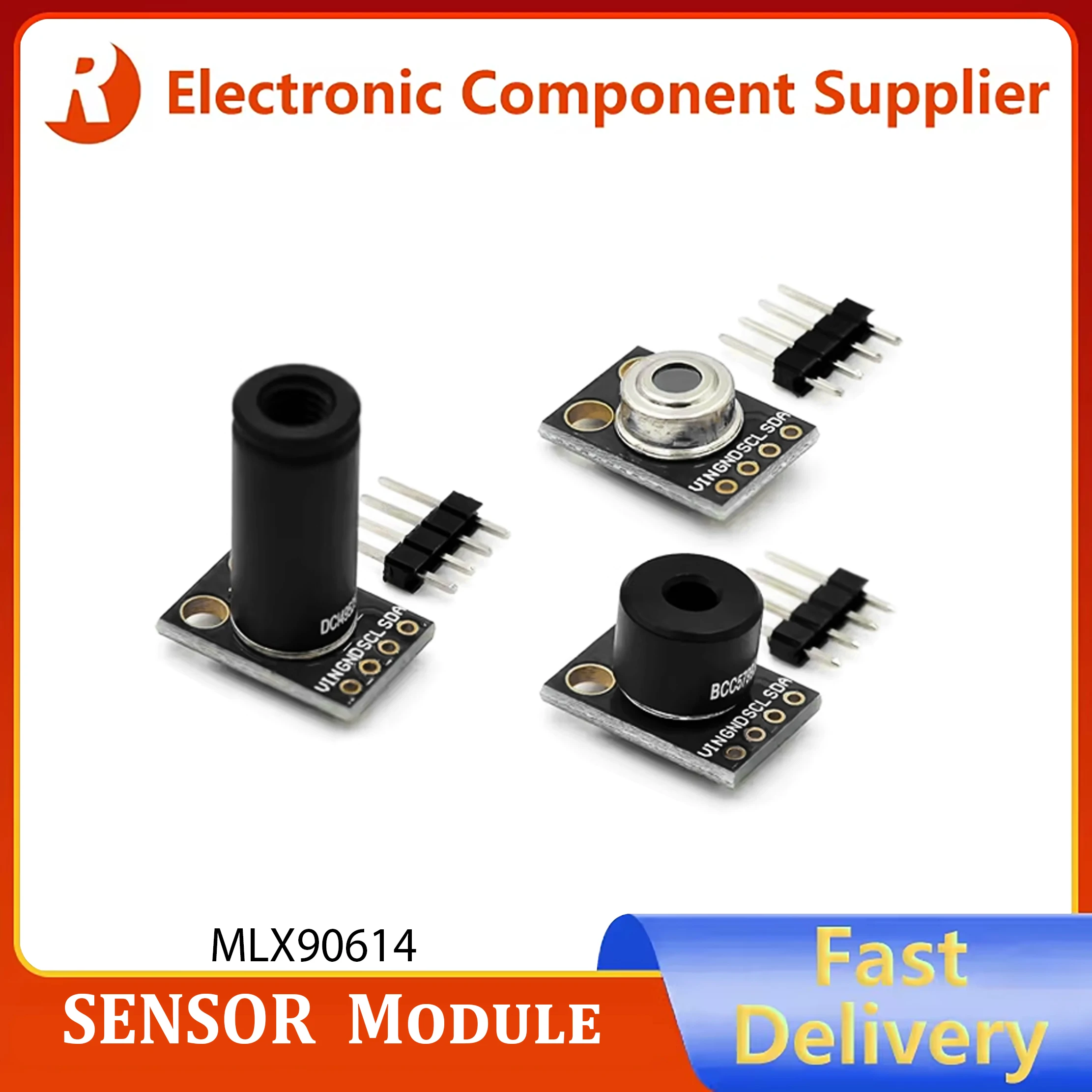 MLX90614 Non-contact Infrared Temperature Sensor Module GY-906 DCC Temperature Acquisition Sensor
