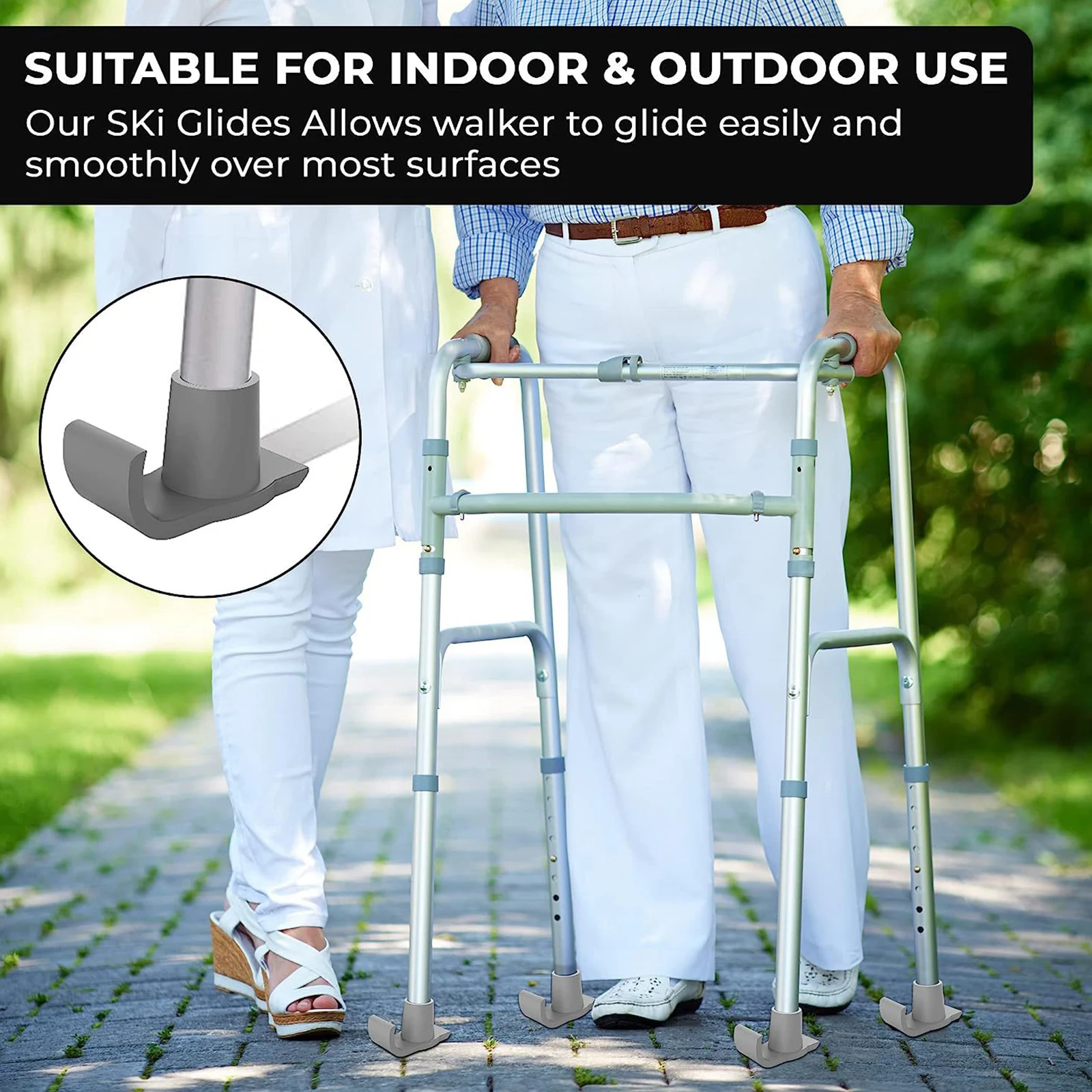 Universal Walking Pad Rubber Tip Non-Slip End Ferrule Cap Bottom Walk Stick Pad For Elderly Walking Aid Foot Cover Crutch Pad