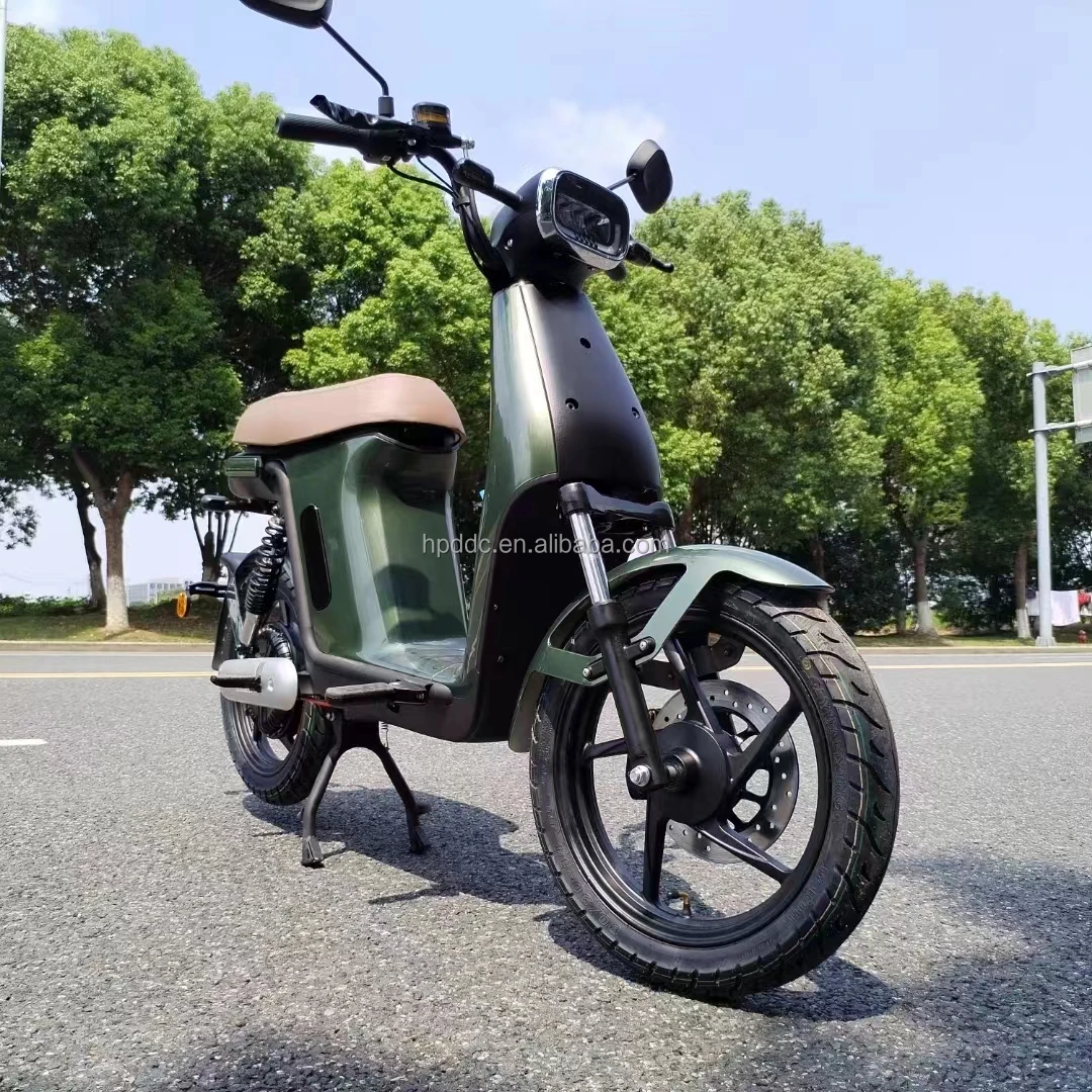 EEC Scooter 500W 52Ah Lithium Battery Electric Scooter Cargo Delivery Long Driving Electric Moped Rear Box Optional E Bike