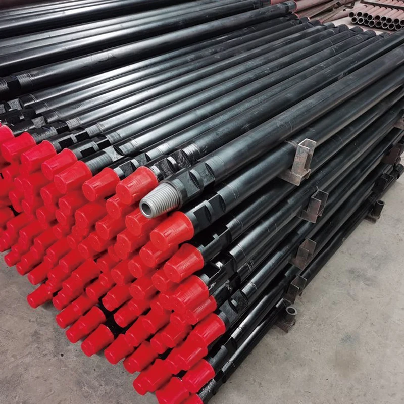 Water Well Drill Rod 64mm 76mm 89mm 102mm 114mm Mining DTH Drilling Pipe API Reg Drill Pipe