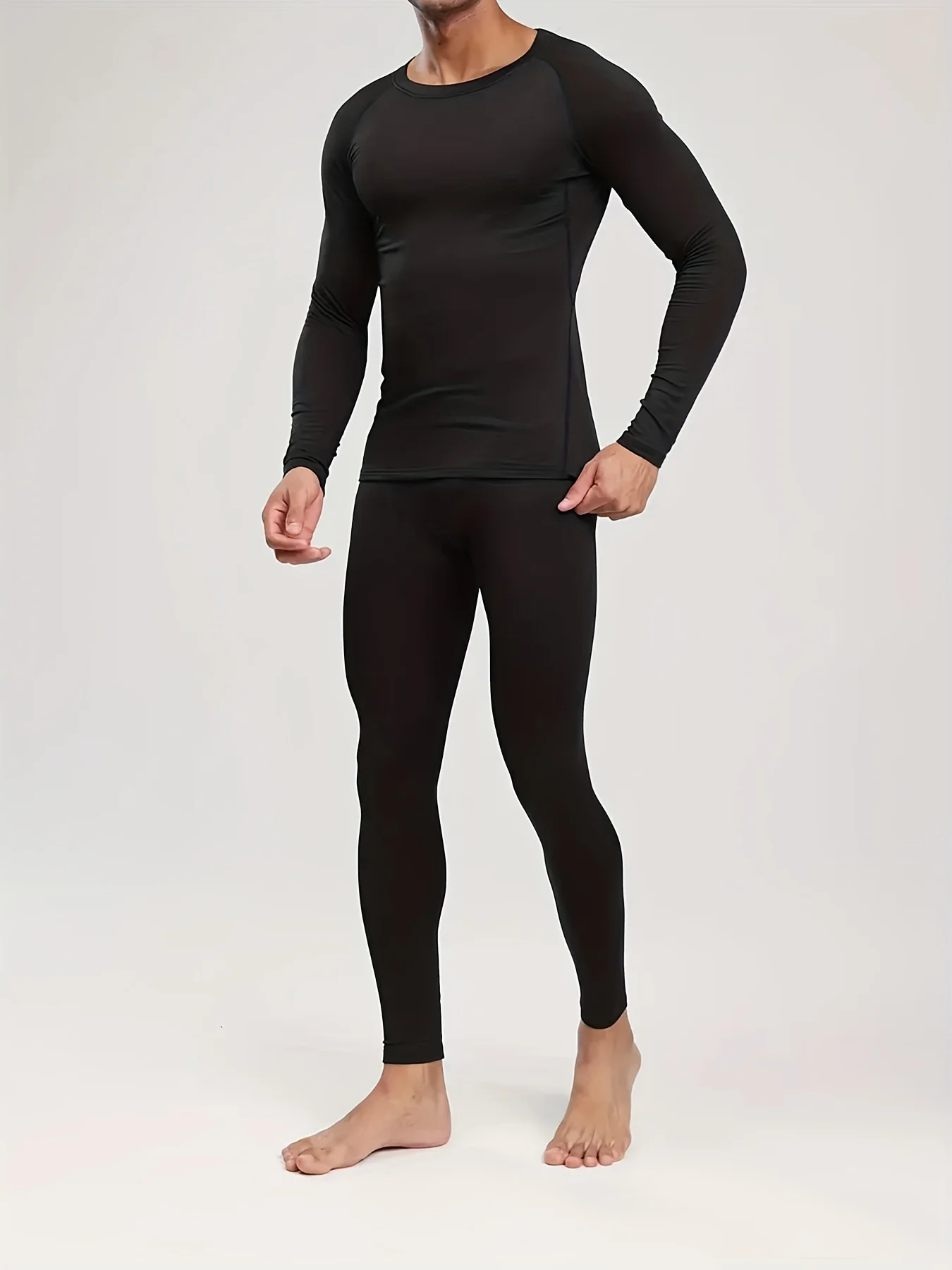 Men's warm suit, men's home leisure and vitality warm suit, autumn and winter leisure sportswear