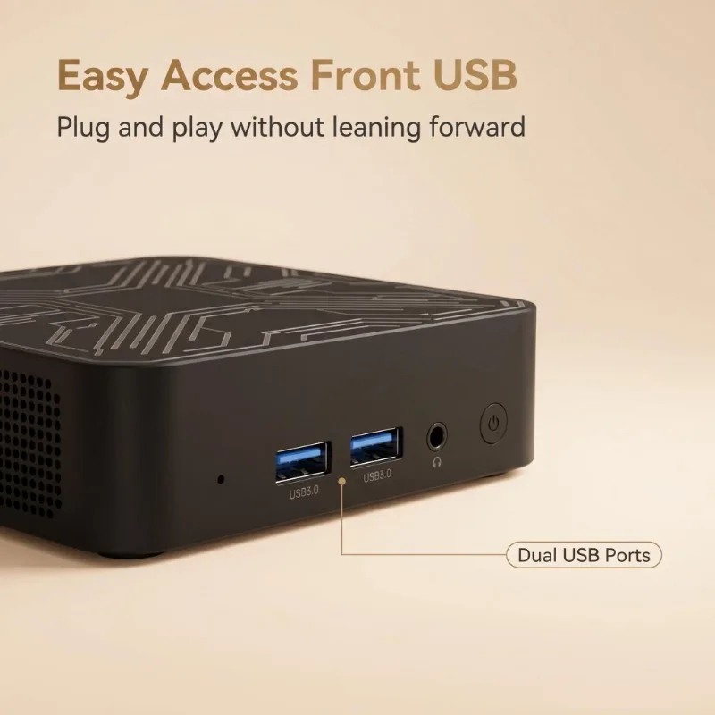 2026 Hot Sale Portable Tiny Mini PC Intel N95 WiFi 6 BT 5.2 16GB RAM Upgradeable 1TB 2TB BIG SSD Light Travel