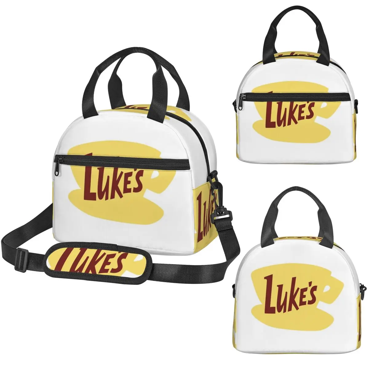 

Luke's Diner Gilmore Girl Birthday Gift Insulated Lunch Bag for Kids School Cooler Thermal Box Tote Leakproof Lunch Boxes