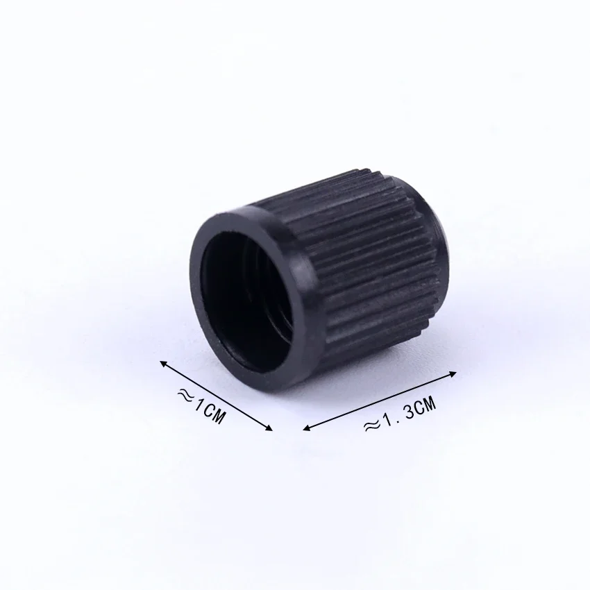 Universal Car Valve Cap Plastic Wheel Tire Air Stem Cover Black Red Blue Dust Tyre Valve Caps for Car Motorcycles Bike Bicycle