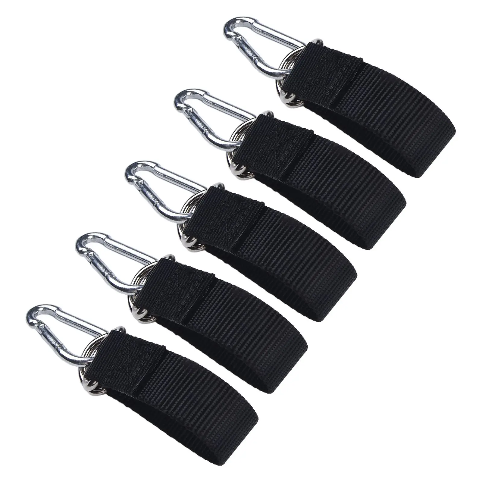 

5 шт. сверхмощные ремни для качелей на дереве с крючком и кольцом для тренажерного зала, уличного инструмента, подвесной мешок с песком и альпинистские цепи