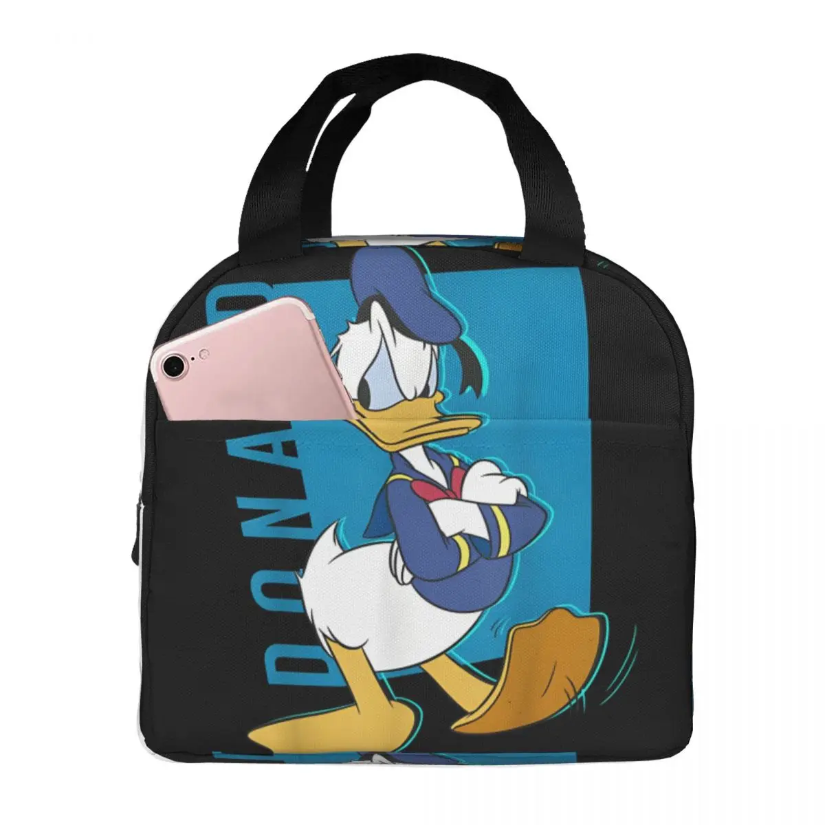 saco-de-arroz-isolante-disney-para-meninos-e-meninas-pato-donald-bolsa-de-comida-escolar-grande-capacidade-novo-design