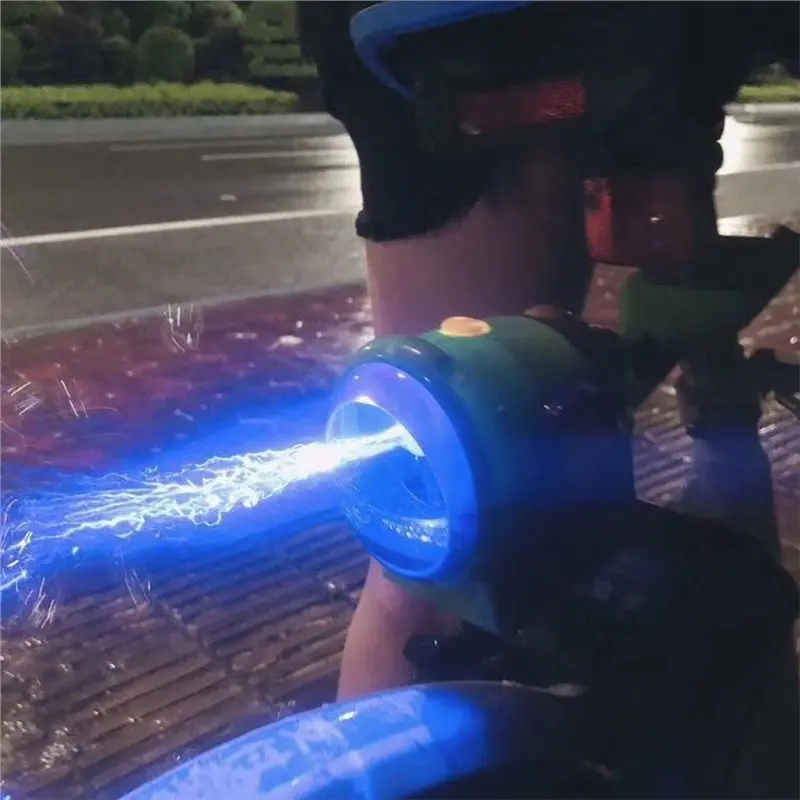 MACH-Bike Mounted Bubble Machine Automatic Light Bubble Machines For Bicycles Children Adult Outdoor Fun Kids