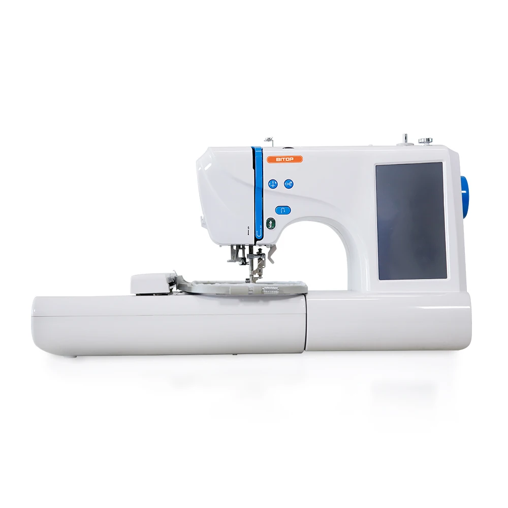 BT-ES5 Domestic Computer Computerized Sewing Embroidery Sewing Machine ES5 Mini Hand Sewing Machine Portable
