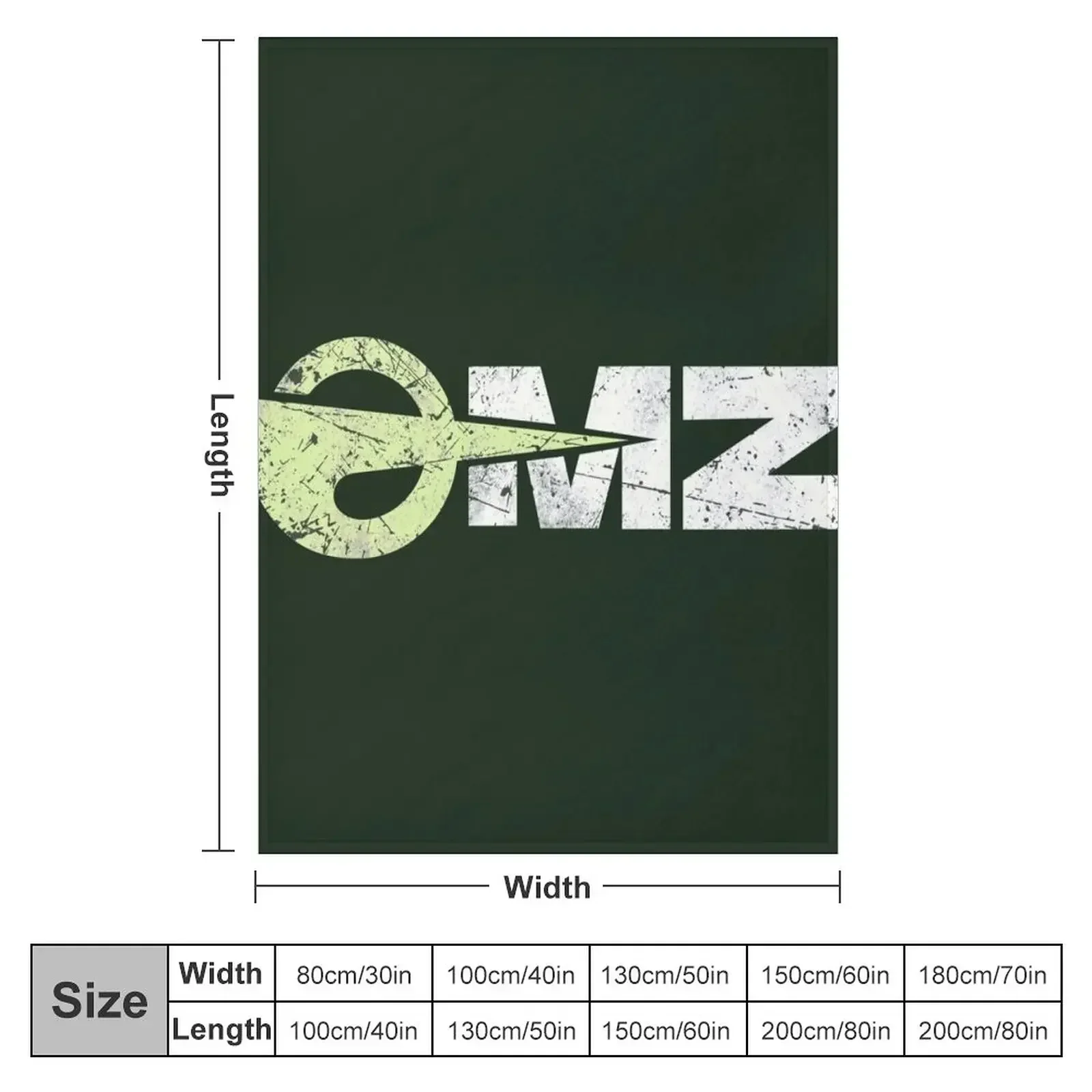 OMZ MZ Vintage German Motorcycle Throw Blanket Retros decorative Blankets