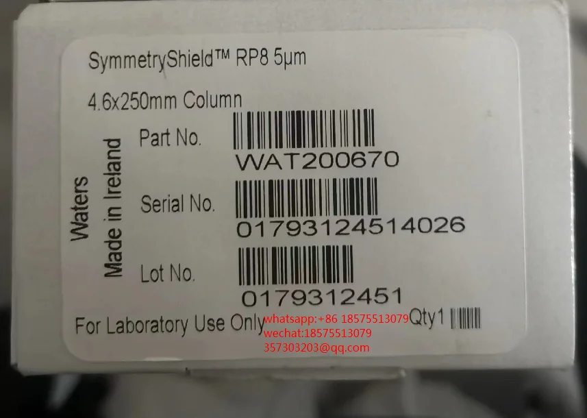 

FOR Waters WAT200670 Column 4.6X250mm 01793124514041 New 1 PIECE