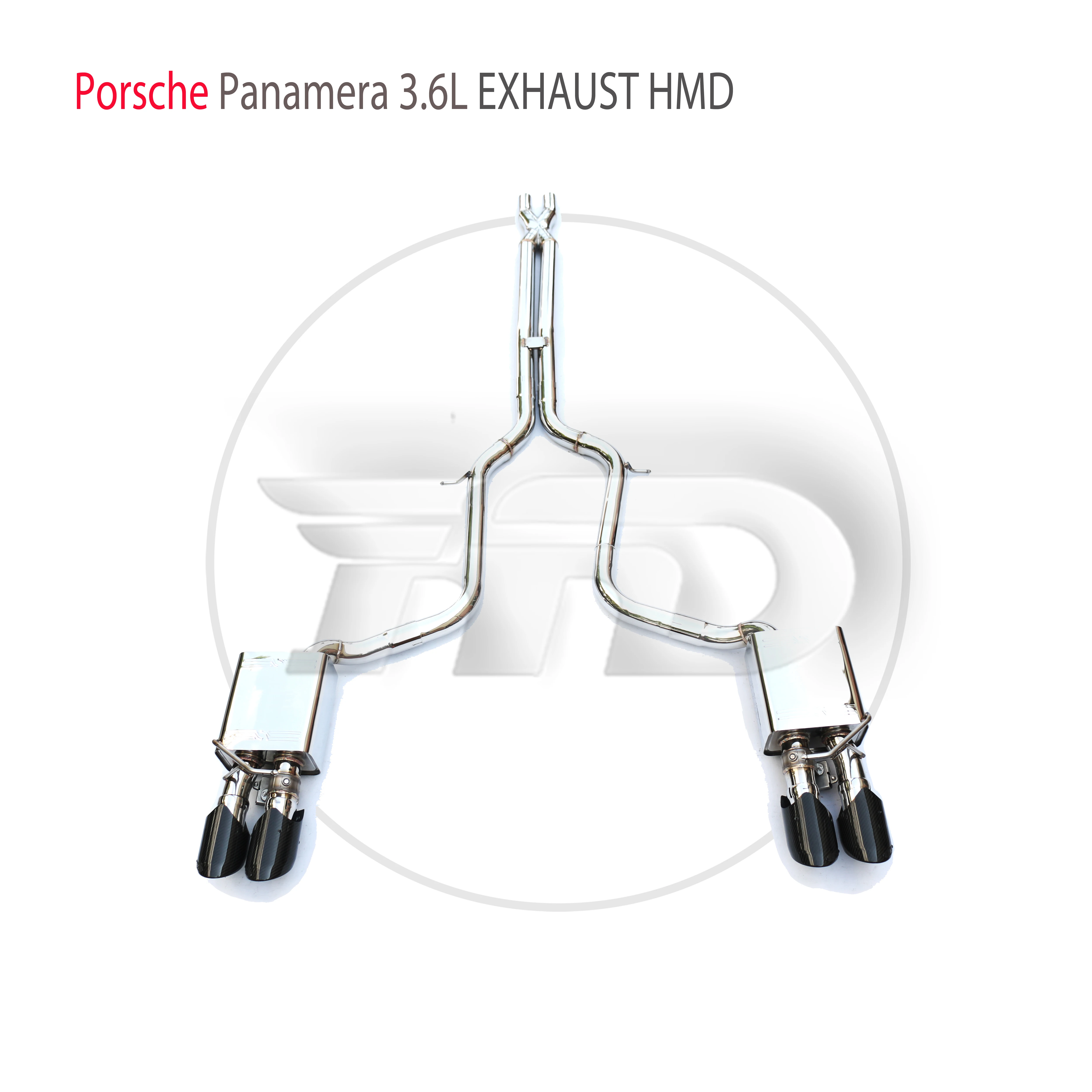 

Выхлопная система HMD из нержавеющей стали Performance Catback для Porsche Panamera 970 3,6 л, электронный клапан автоматической модификации