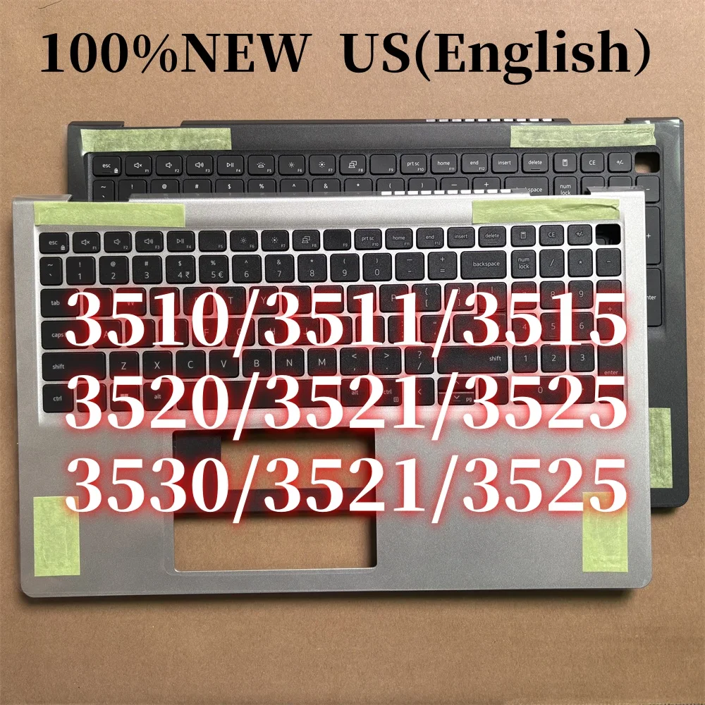 Tastiera E Poggiapolsi Superiore Per Dell Inspiron 15 3510 3511 3515 3520 – Layout US