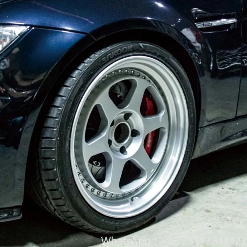 3-piece Deep Dish Forged Alloy Wheels17 19 20 21inch 4*100 5*100 5*108 5*112 5*114.3 5*120 5*130 Polished Lip for  BRZ SUPRA