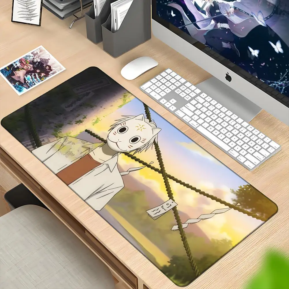 

1pc H-Hotarubi N-No M-Mori E Mouse Pad Large Rubber Tablepad PC Game Mousepad Laptop Desk Pad XXL Non-slip teclado Mouse Mat