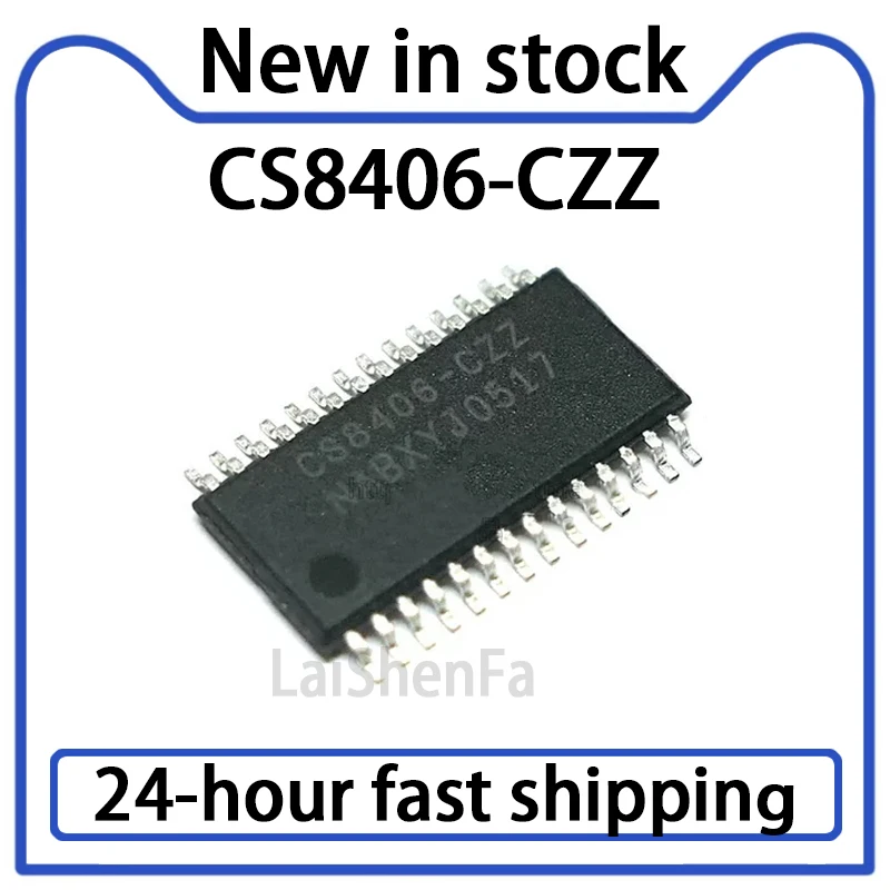 1PCS CS8406-CZZ CS8406-CZZR Package TSSOP28 New Digital Audio Interface Transmitter IC Chip in Stock