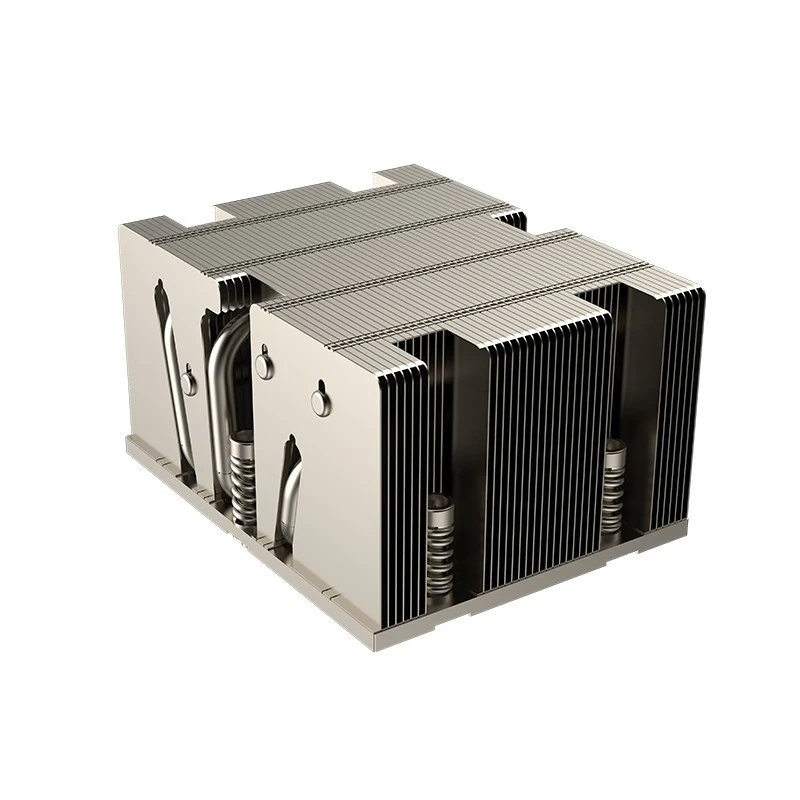 Z For SP5/AMD EPYC 9004 CPU Cooler Fan 350W 4 Heat Pipe Computer Copper Bottom 2U