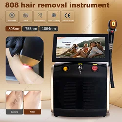 808nm Diode Hair Removal Machine 4500W Face Permanent Painless Physical Underarm Body Care Depilation Equipment