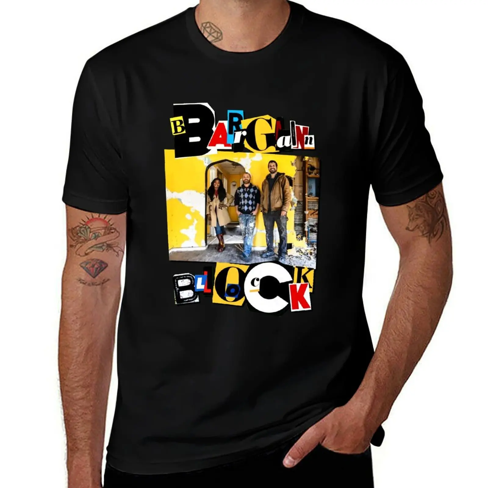 

BARGAIN BLOCK 3 Musketeers T-Shirt Casual Breathable Short Sleeve Top