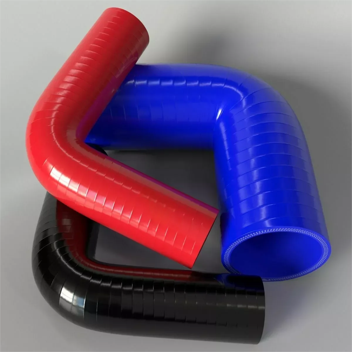SS 90 Degree Reduce Elbow General Silicone Coolant Intercooler Turbo Air Hose ID 51mm 54mm 57mm 60mm 63mm 64mm 70mm 76mm  80mm - view 6