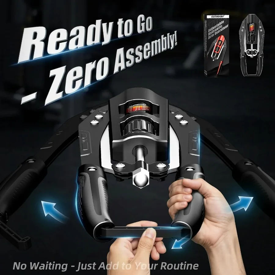 جهاز تمرين الذراع الإعصار قابل للتعديل 22440 رطل قوة هيدروليكية موسع الصدر المنزلي لتدريب عضلات الكتف وقوة الذراع Enh #6