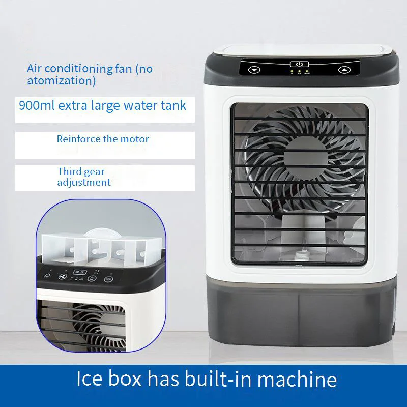 휴대용 미니 에어컨 팬 방 사무실 차량 야외 캠핑용