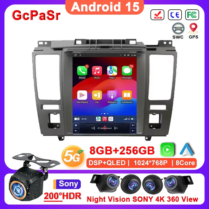 

9.7" inch Android 15 Car Radio For Nissan Tiida Versa 2004 - 2013 GPS Navigation Stereo Head Unit Multimedia Player Touch Screen