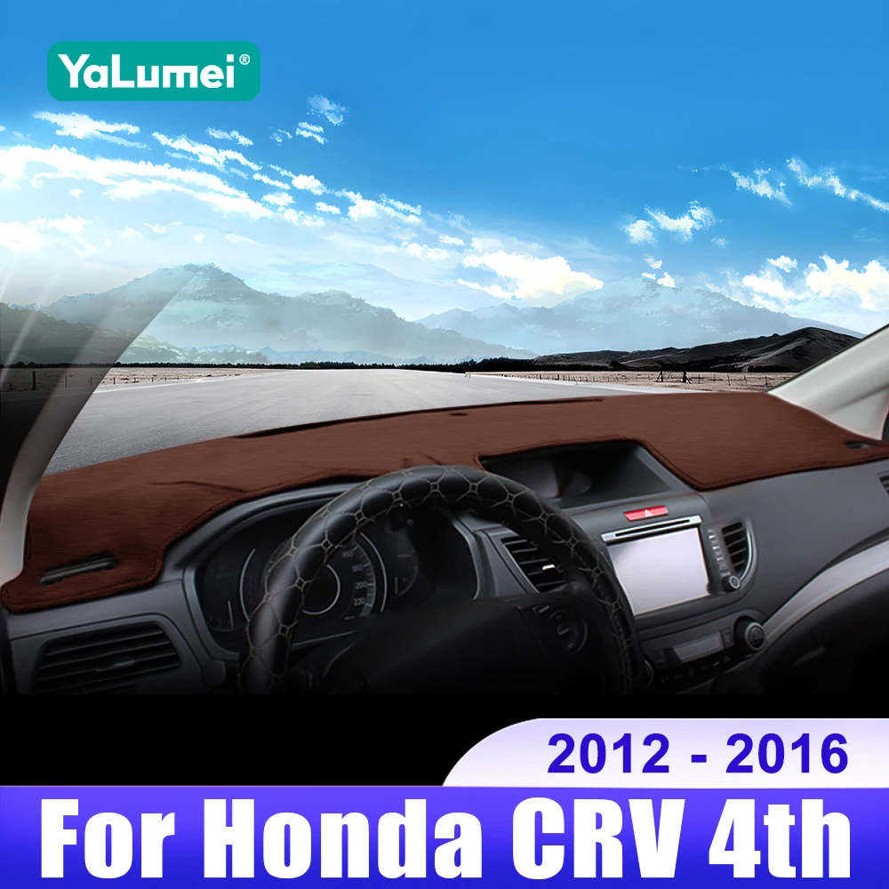 

For Honda CR-V CRV MK4 2012 2013 2014 2015 2016 Car Dashboard Cover Dash Mat Sun Shade Instrument Desk Non-slip Pad Accessories