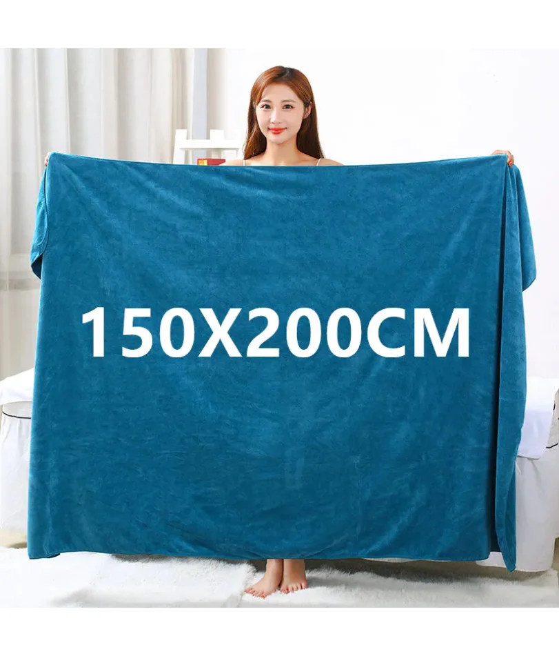 

Extra large microfiber bath towel, super absorbent, quick-drying soft Hotel beauty salon sauna sports towel