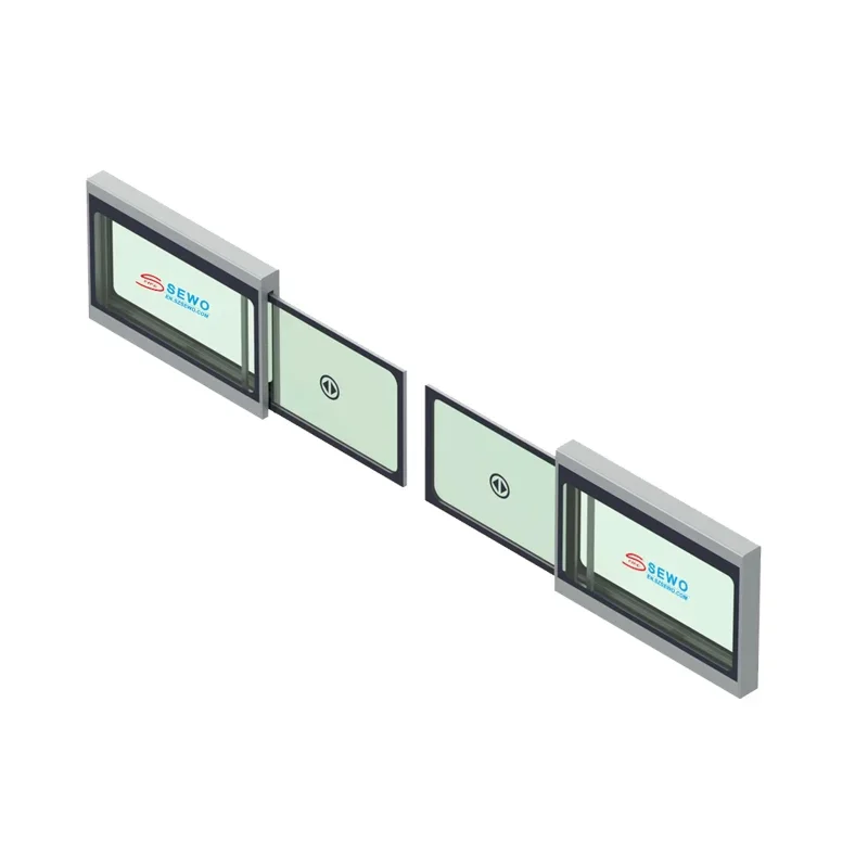 SEWO Automatic Platform Screen Doors Intelligent Pedestrian Barrier Gate for Railway Station Subway Security Access Control