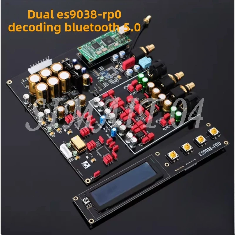 

Dual-core ES9038PRO Decoder Board DAC Board Supports DSD Decoding 384K Lossless Fiber Coaxial Decoder