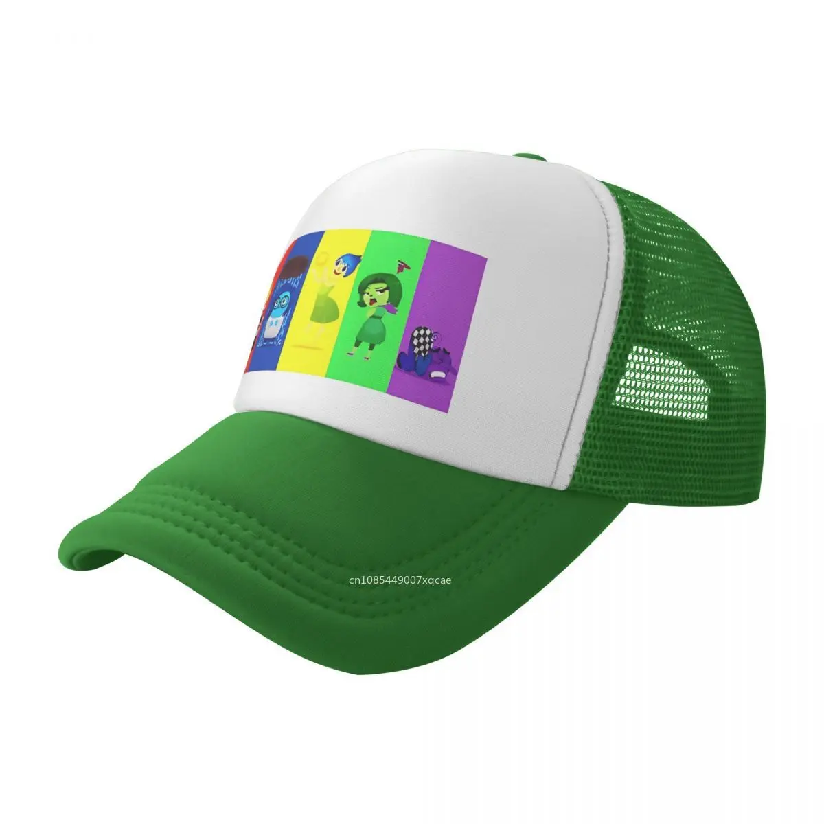 Inside Out Watercolor Mesh Baseball Caps Adult Sport Trucker Worker Hats Adjustable Polyester Sun Hats