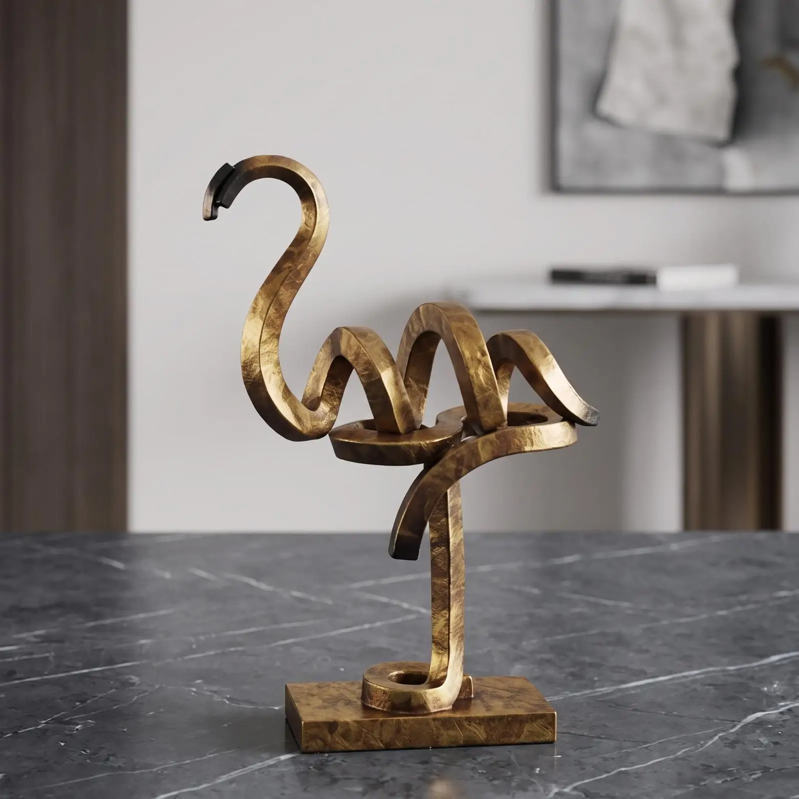 flamingo-sculpture-contemporary-flamingo-statue-sleek-bird-figurine-for