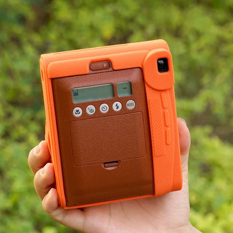 MINI 90 Camera Case Soft Silicone Case Protector Camera Bag Cover for Fujifilm Instax MINI 90 Camera Black Green White Orange