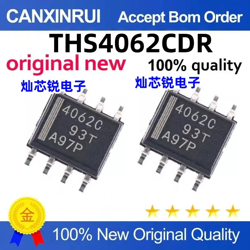 

Import THS4062CDR 4062C THS4062C SOP8 new stock can shoot directly ic