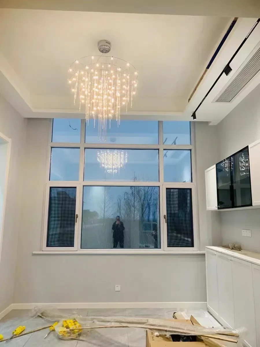 Living Room Pendant Lamp Restaurant Lamp Designer Creative Villa Hall Starry Sky Lamp Clothing Store Firefly Pendant Lamp