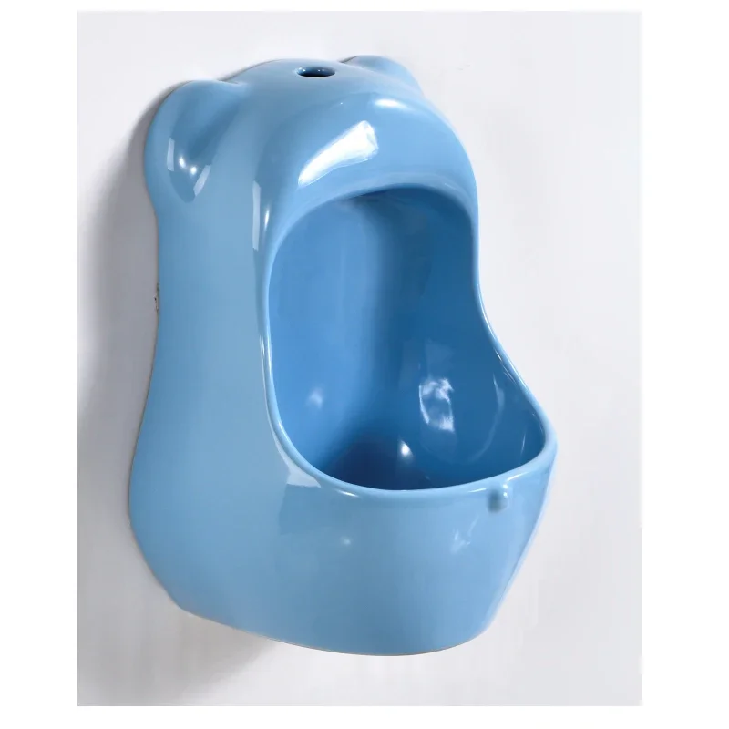 

Kindergarten Bear Hanging Ceramic Children's Color Urinal Children's Induction Urinal Urine Cup Hanging Toilet Stool