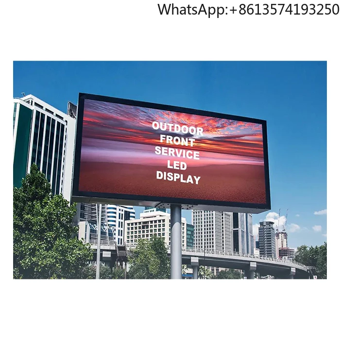 Schermo Led Per Esterni P8, Display Pubblicitario Impermeabile, Schermo Digitale Per Cartelloni Pubblicitari