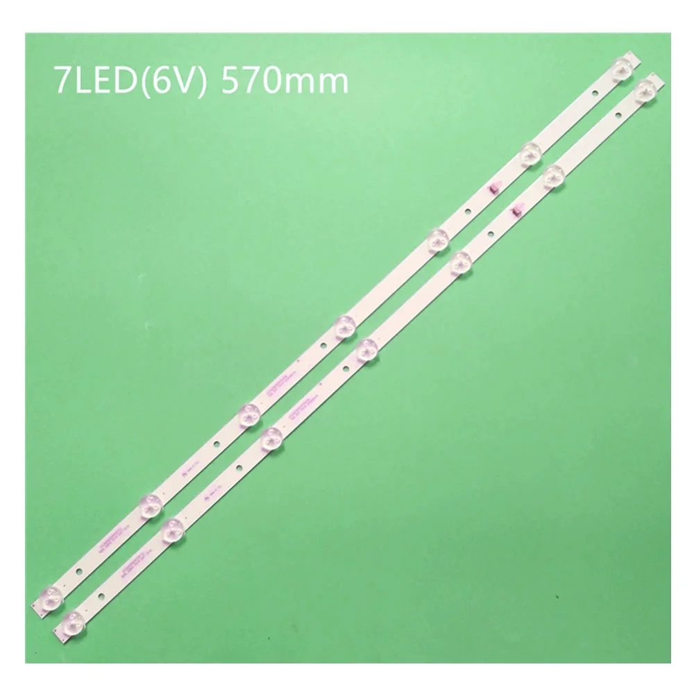 

TV Lamps Kit LED Backlight Strips For AMCV LE-32ZTH07 LE-32ZTHS17 LED Bars Bands CC02320D570V02 Rulers CC02320D570V12 CV315PW07S