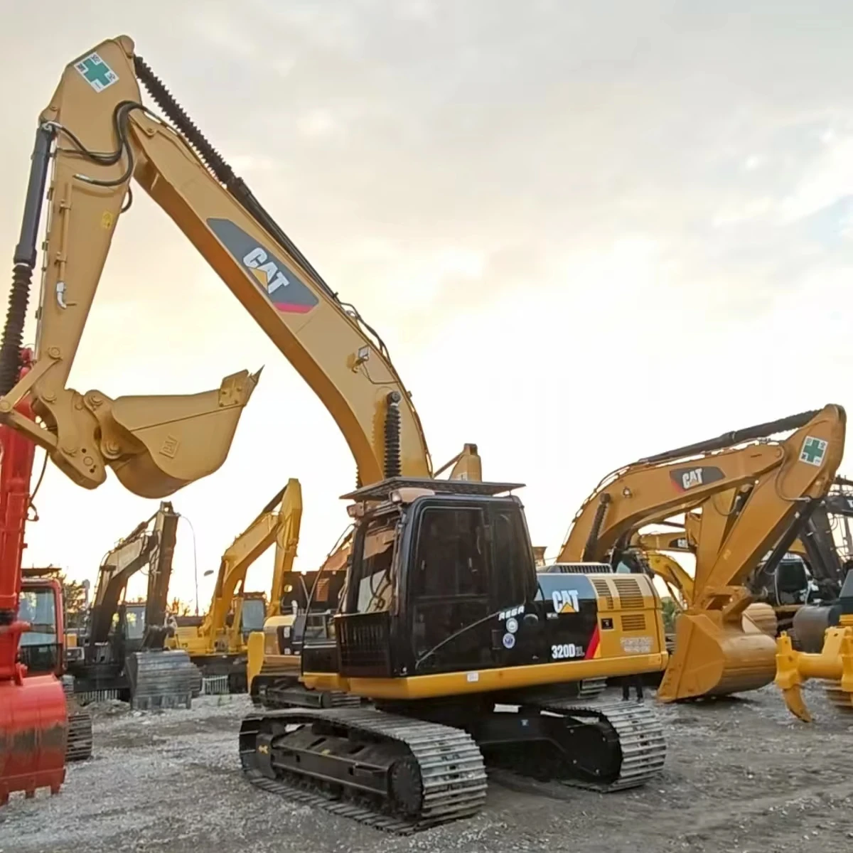 Best Price Cat320 20 Ton Large Excavator Excellent Quality With Low Working Hours Fast Delivery Core Motor Component